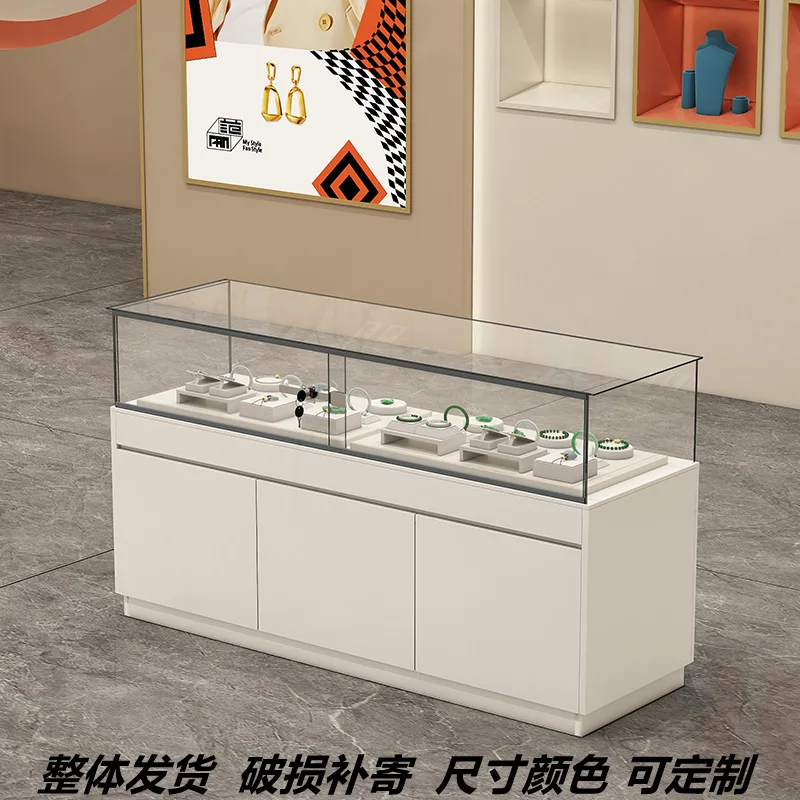 Shopping mall, jewelry display cabinet, mobile phone eye store, glass display case, product display cabinet, museum cultural