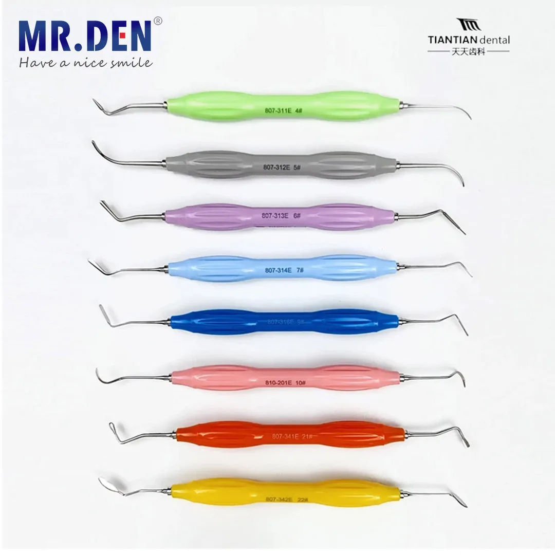 Tiantian Dental Resin Plugger Aesthetic Dental Restoration Kit Plastic Filler Modeling Plugger Dentist Surgical Instrument Tools