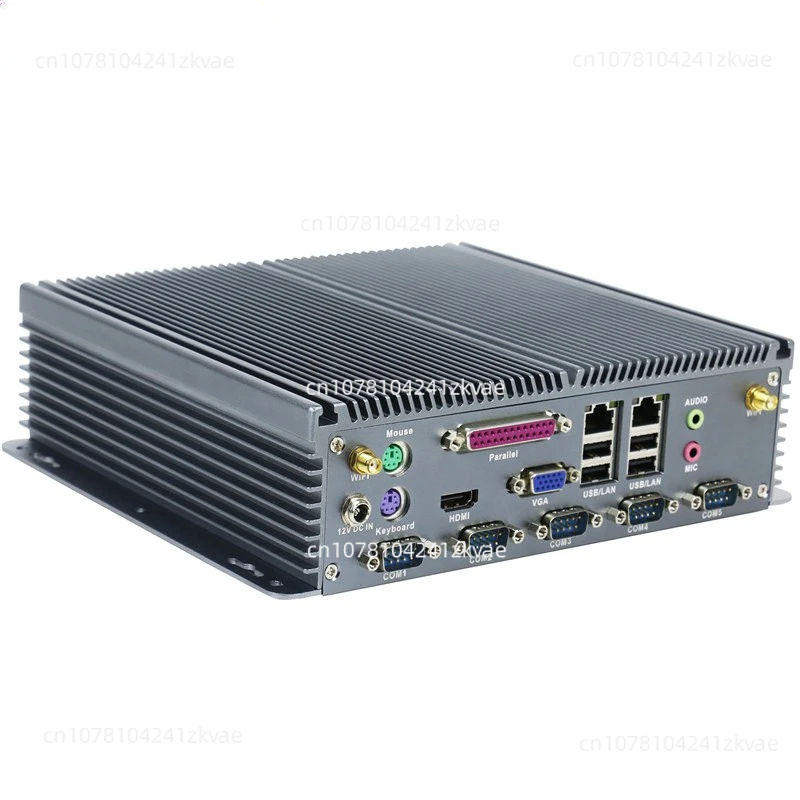 Industrial PC Price J1900 Fanless Embedded Industrial Computer With Serial Parallel Port