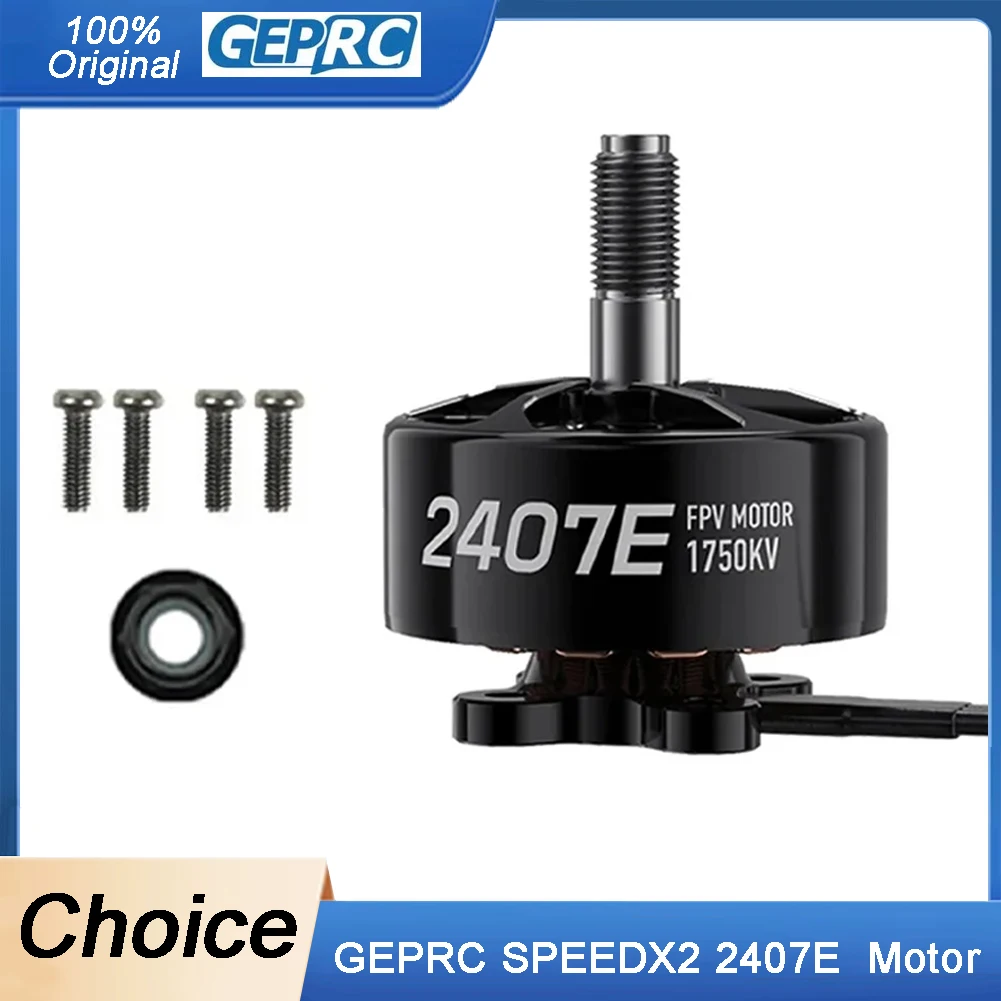 

SPEEDX2 2407E Brushless Motor 1750KV High Torque Low Power for 5-6 Inch Racing FPV Quads RC Drone Multicopter Parts 1