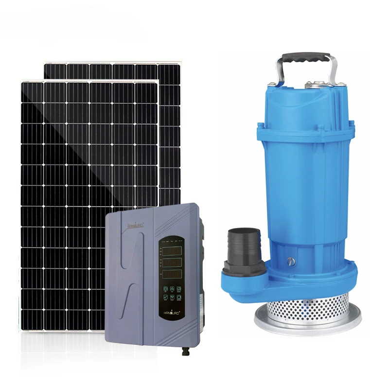 110V 750W 1H p AC DC A/D Solar Sewer Suction Sump Submersible Sewerage Sewage Water Pump