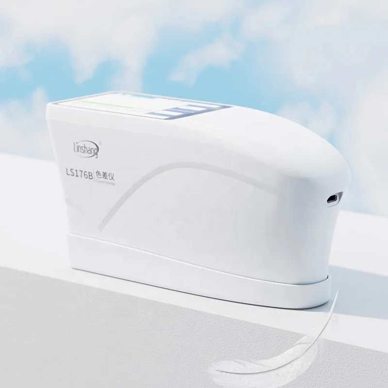Linshang LS176 Colorimeter Colour Spectrophotometer With Pantone NCS RAL Color Cards Spectral Reflectance Curve