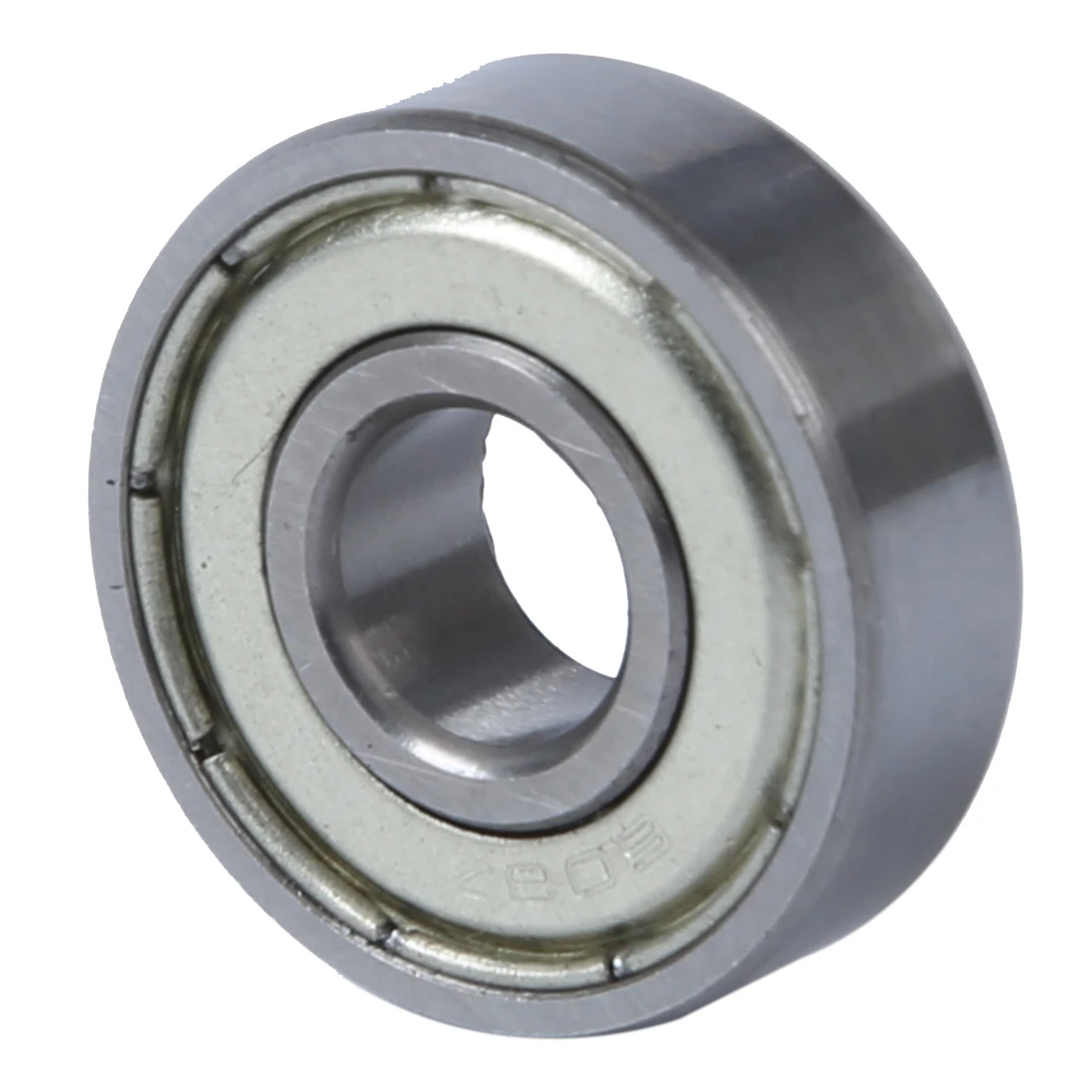 N09R 2 Pcs Single Shielded 608Z Miniature Deep Groove Ball Bearings