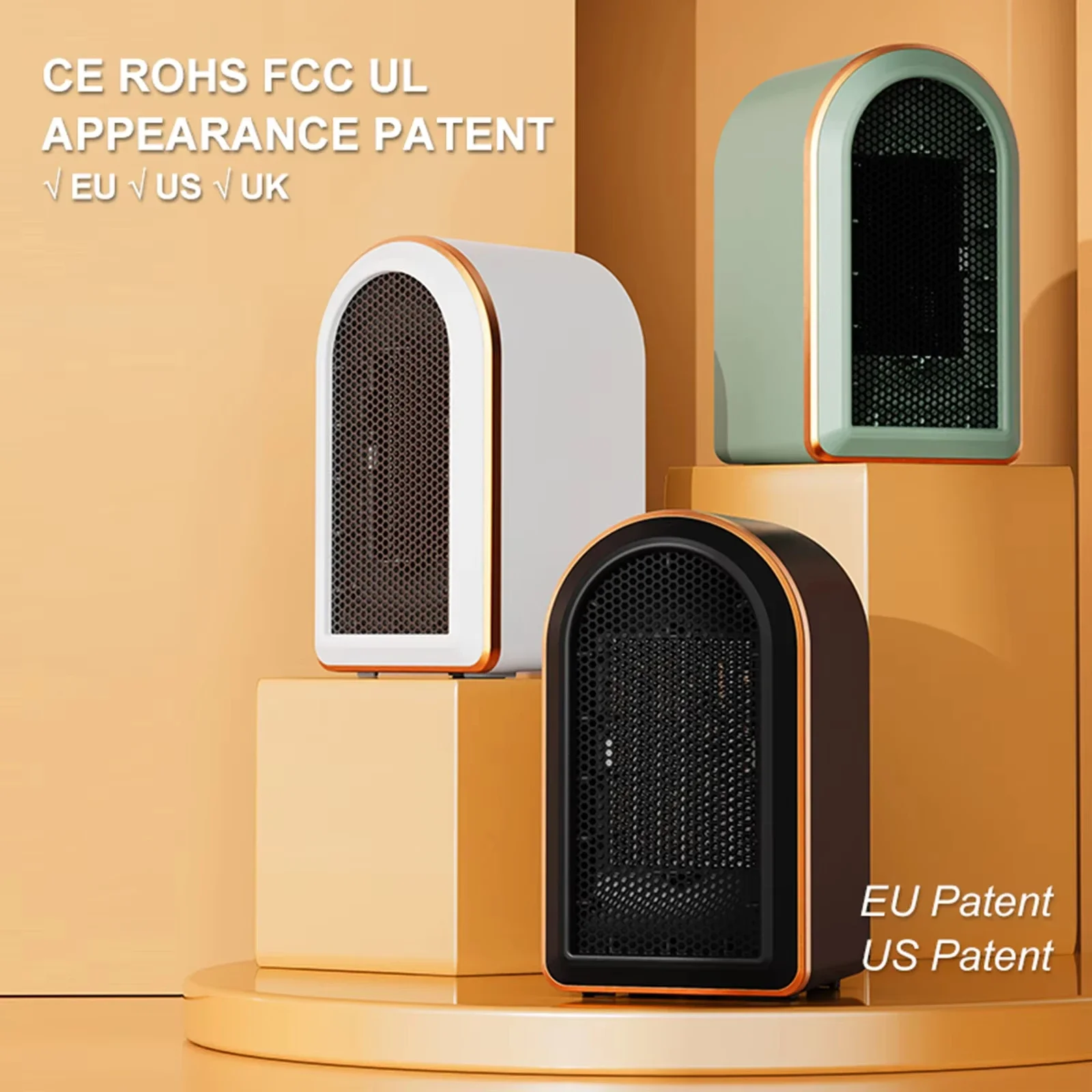 مدفأة كهربائية محمولة من شاومي-ميجيا مع ثرموستات ، مدفأة داخلية للغرف ، مدفأة سريعة ، 3 ثيرموستات لغرفة النوم