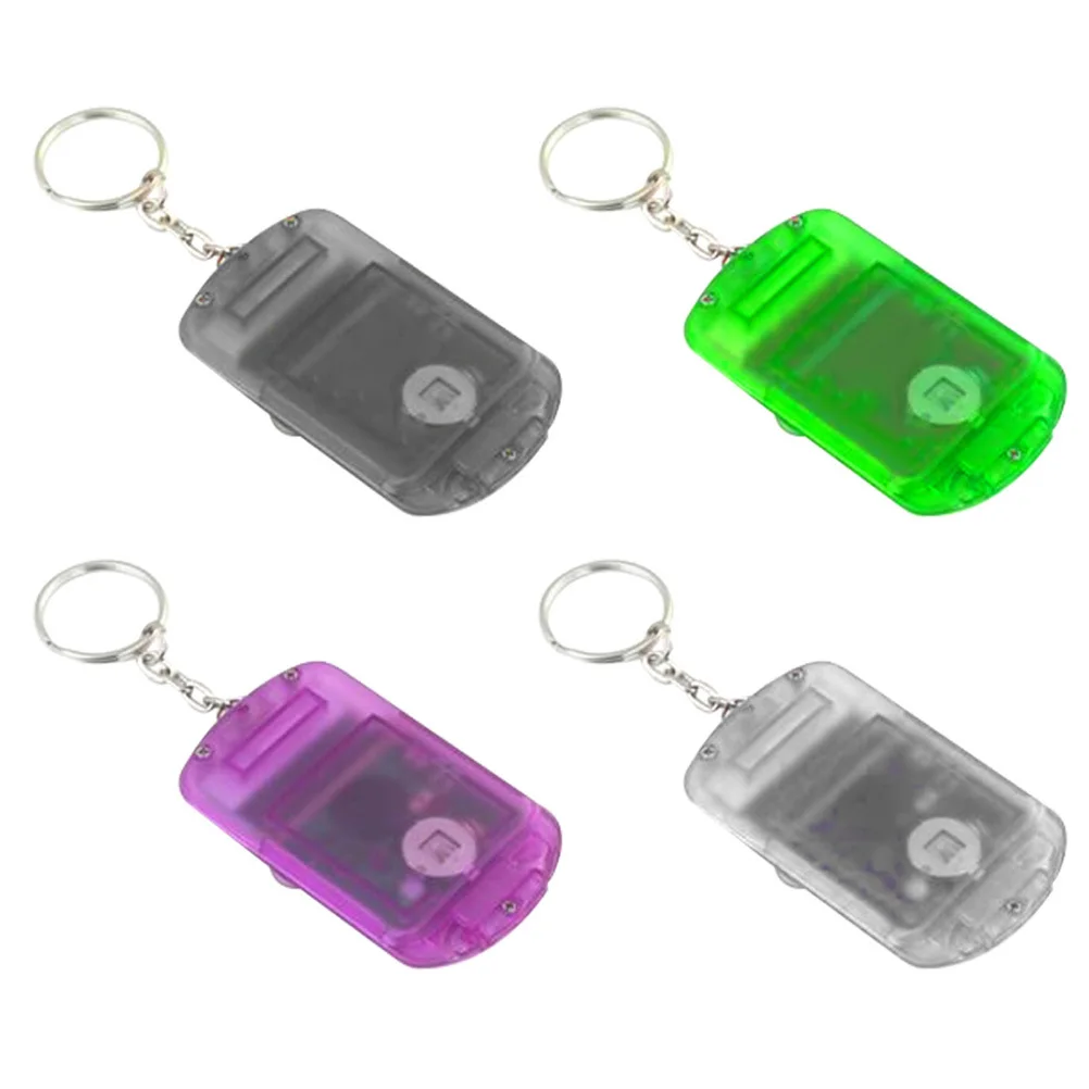 

3Pcs Key Ring Shaped Calculator Portable Electronic Calculator for Home Office School Use Durable Practical Compact Lightweight