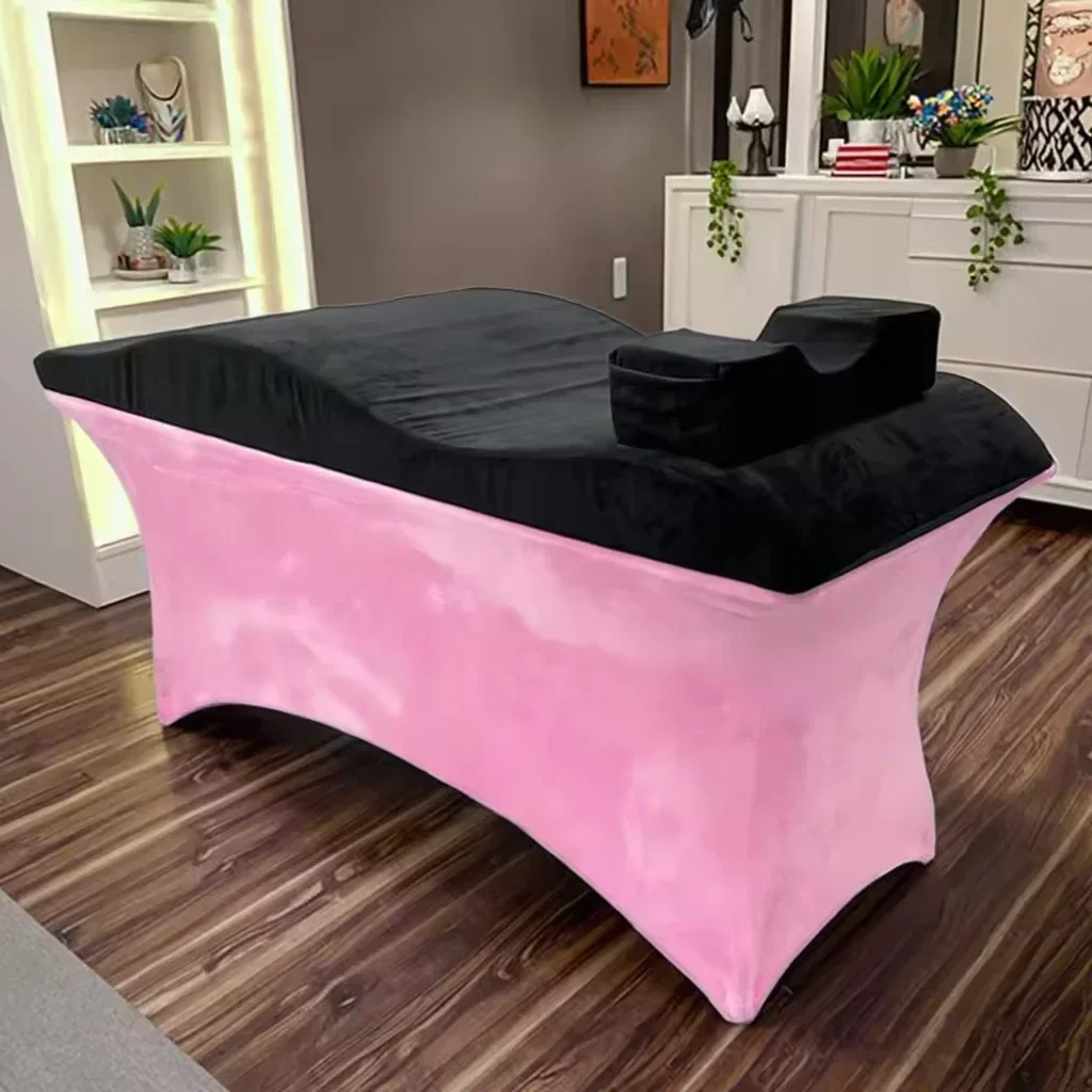 Mattress Eyelash Foam Spa Matees Beauty Bed Curved Topper Beauty Salon Anatomica Lash Mattress Bed Wave  Foam Lash Topper