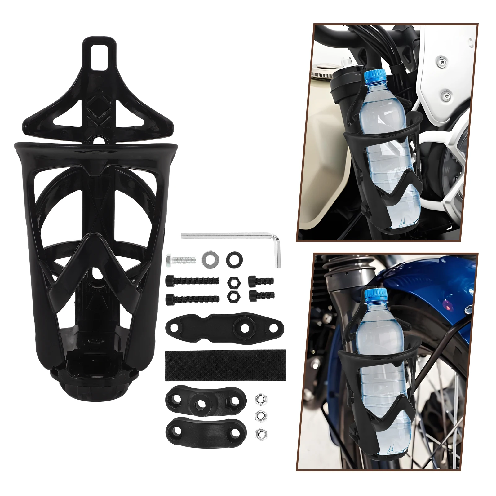 

Car Cup Holder for Motorcycle Electric Bike Adjustable Aluminum Drink Universal Holder Scooter Beverages Mugs Stable