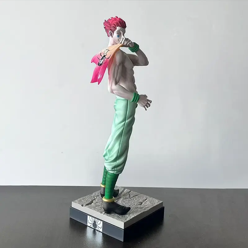 В наличии: Аниме-фигурка HUNTER×HUNTER, 31 см, модель Хискоа·Морро, коллекционная настольная игрушка, подарок на день рождения