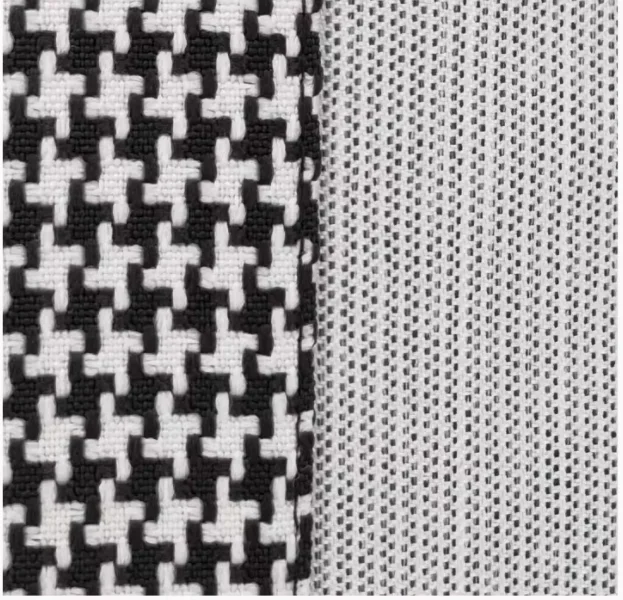 luxury sofa cushioni cover grey and black color patchwork throw pillow case houndstooth lumbar pillow cover