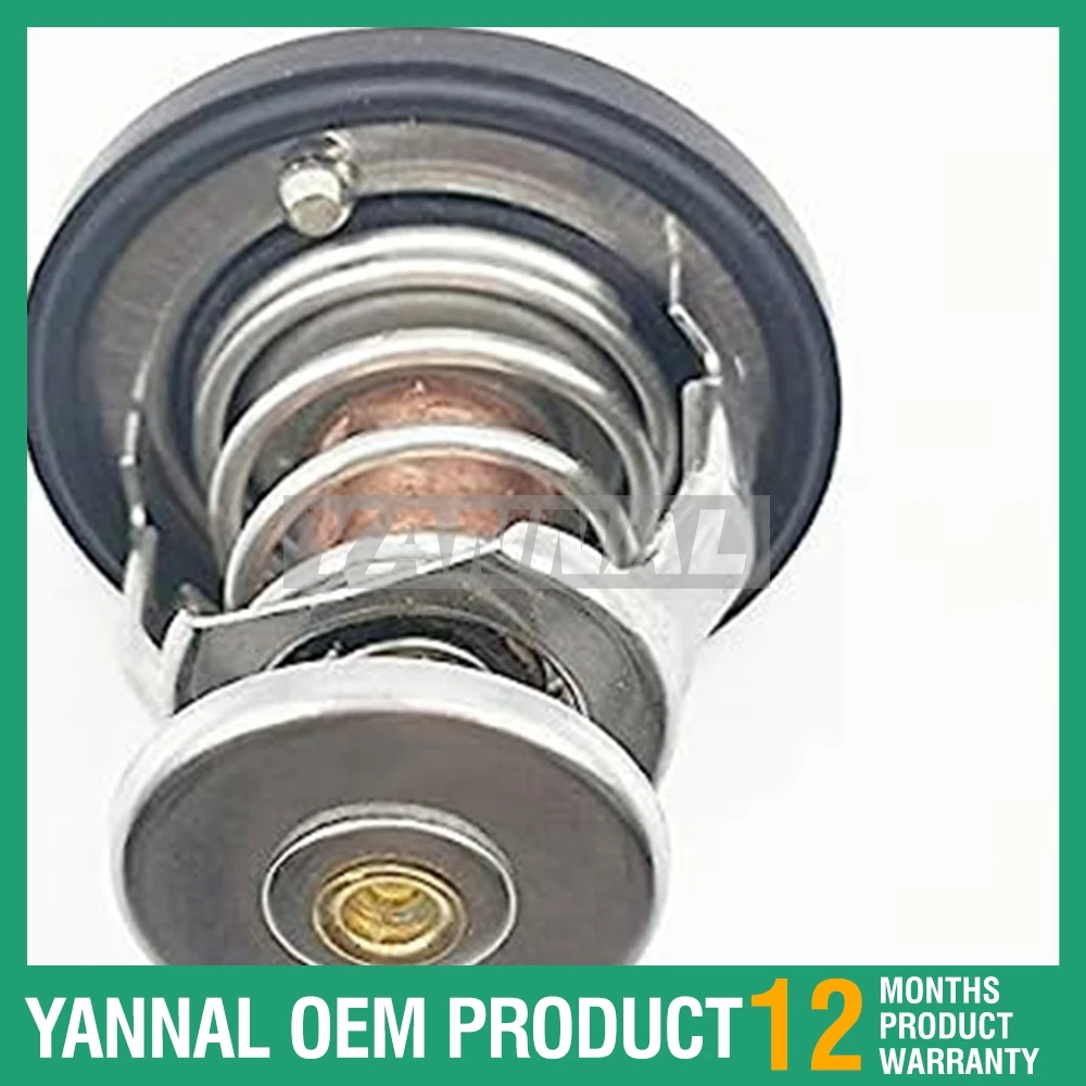 

1-year warranty Thermostat 180°F For Yanmar Tractor F18 F26D FX26 F28D FX28