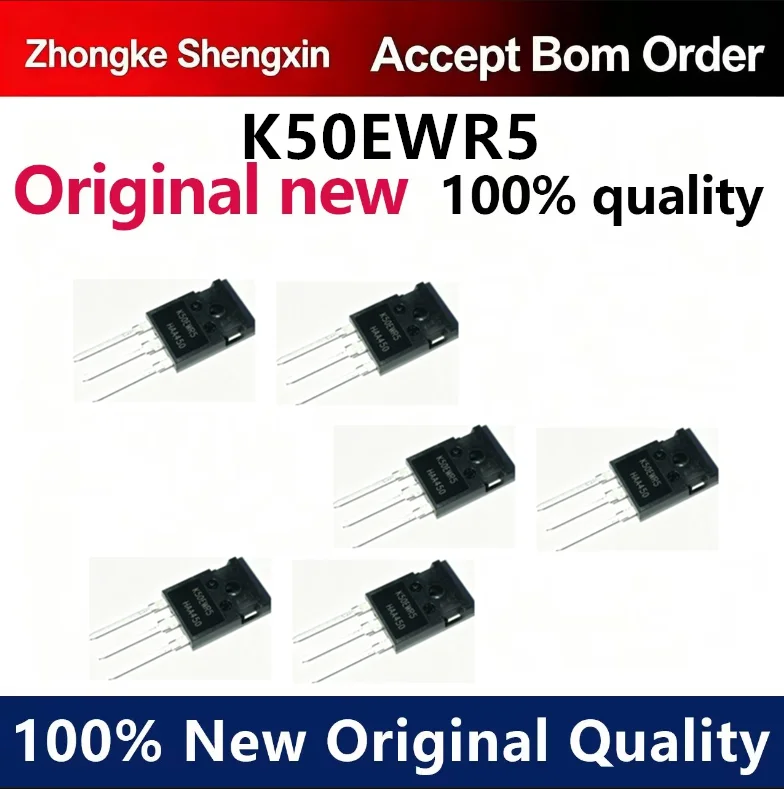 （5pcs）Brand new imported IKW50N65WR5 K50EWR5 field-effect transistor IGBT single tube TO-247