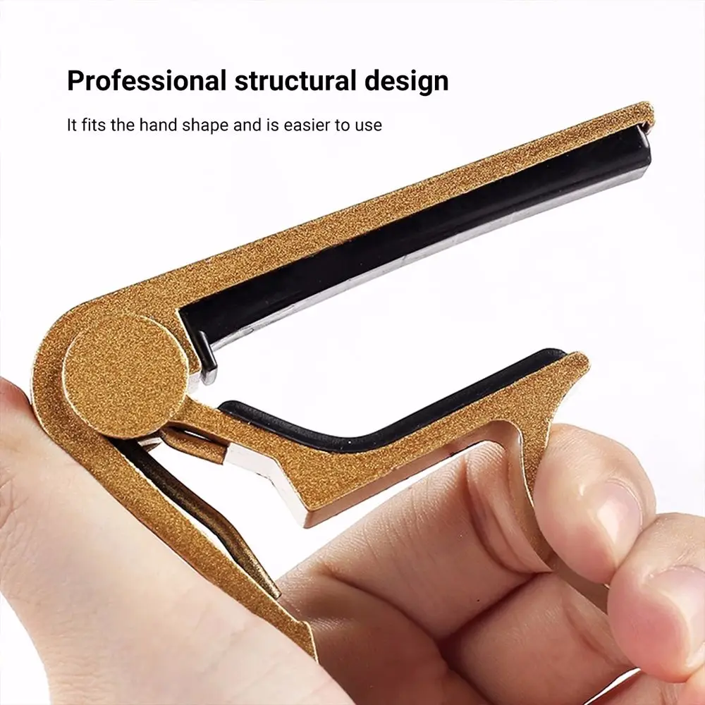 Alloy Ukulele Guitar Accessories Guitar Key Acoustic Classic Guitar Capo Guitar Capo Quick Change Clamp Tuner Guitar Parts 3