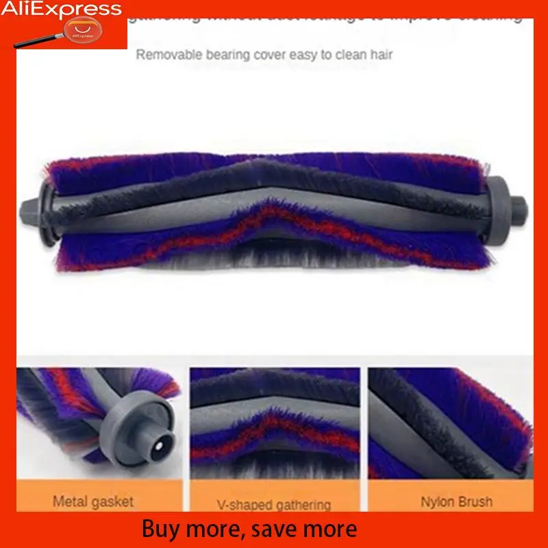 A67Z 17 قطعة لـ Midea S8 Plus / Obode A8 Plus / ETA Aurum PRO 6241 / CLIEN T24 / Thinkair RV50 Pro ممسحة فرشاة جانبية رئيسية #1