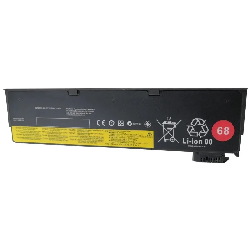 24Wh/48Wh Laptop Battery For Lenovo Thinkpad X270 X260 X240 X240S X250 T450 T470P T440S K2450 W550S 45N1738 45N1110 45N1136