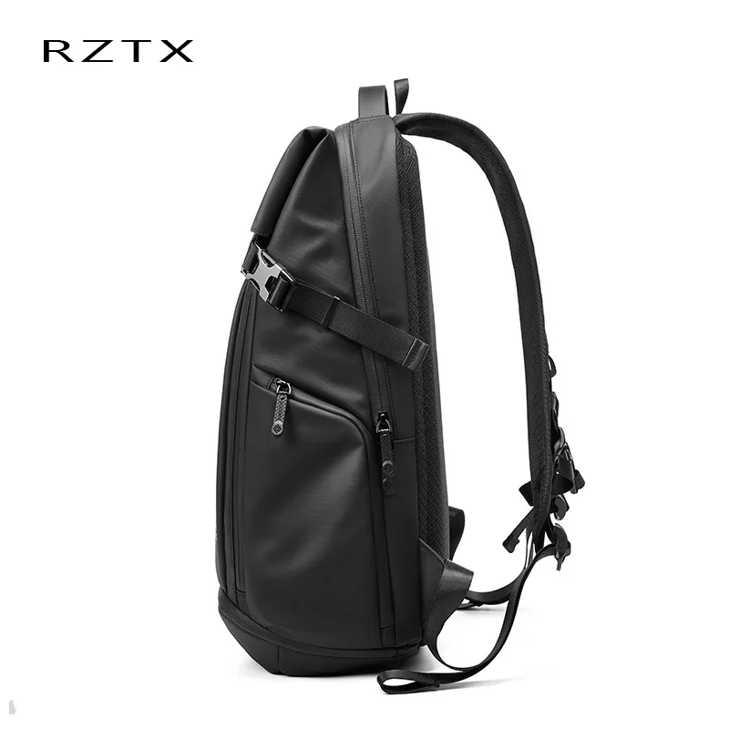 anti theft expandable roll top backpack with laptop pocket waterproof large capacity outdoor backpack college school bag