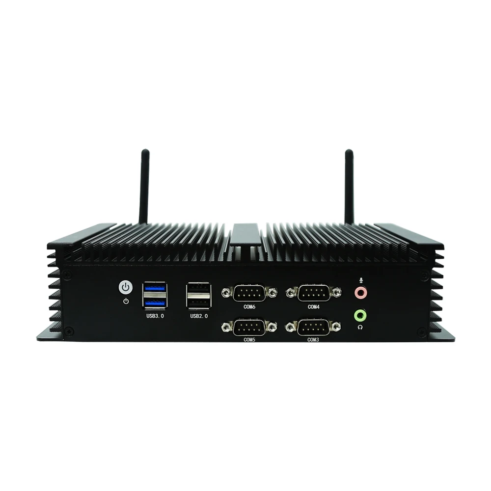 Industrial Embedded PC Cabinet 11th Gen I7-1165G7 6COM GPIO HD-MI VGA Win10/11 Linux POS Vending Machine Fanless Mini Desktop Pc