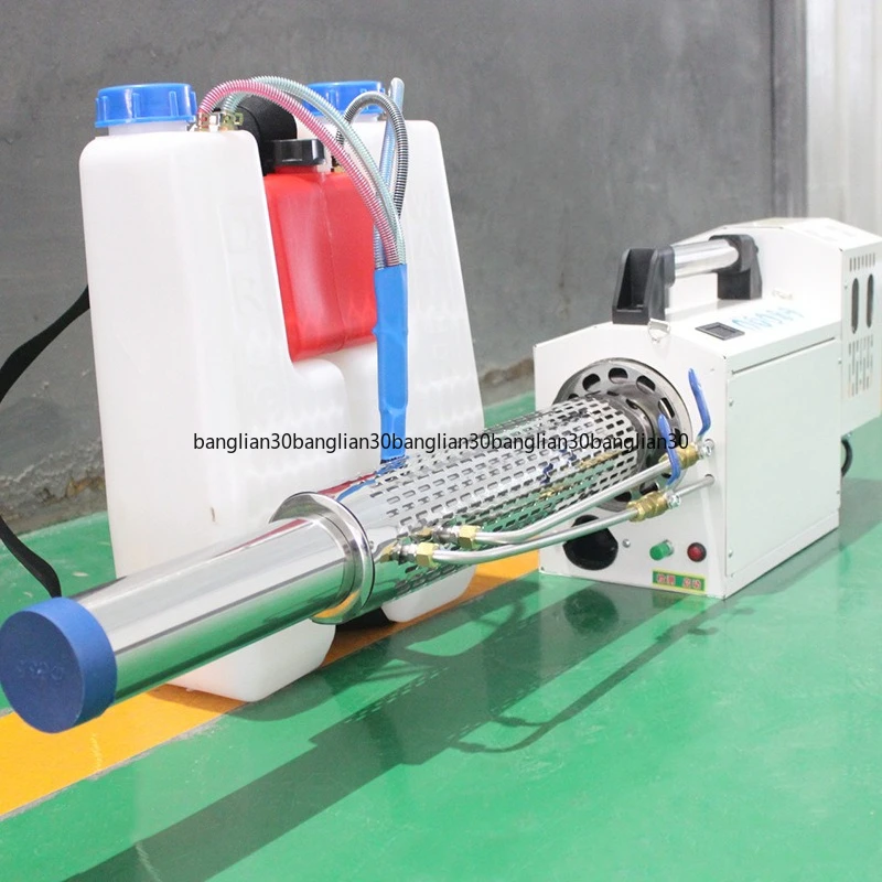 

Универсальный дезинфицирующий и распыляющий аппарат для защиты от вирусов, с функциями импульсного распыления, распыления дыма и водяного тумана