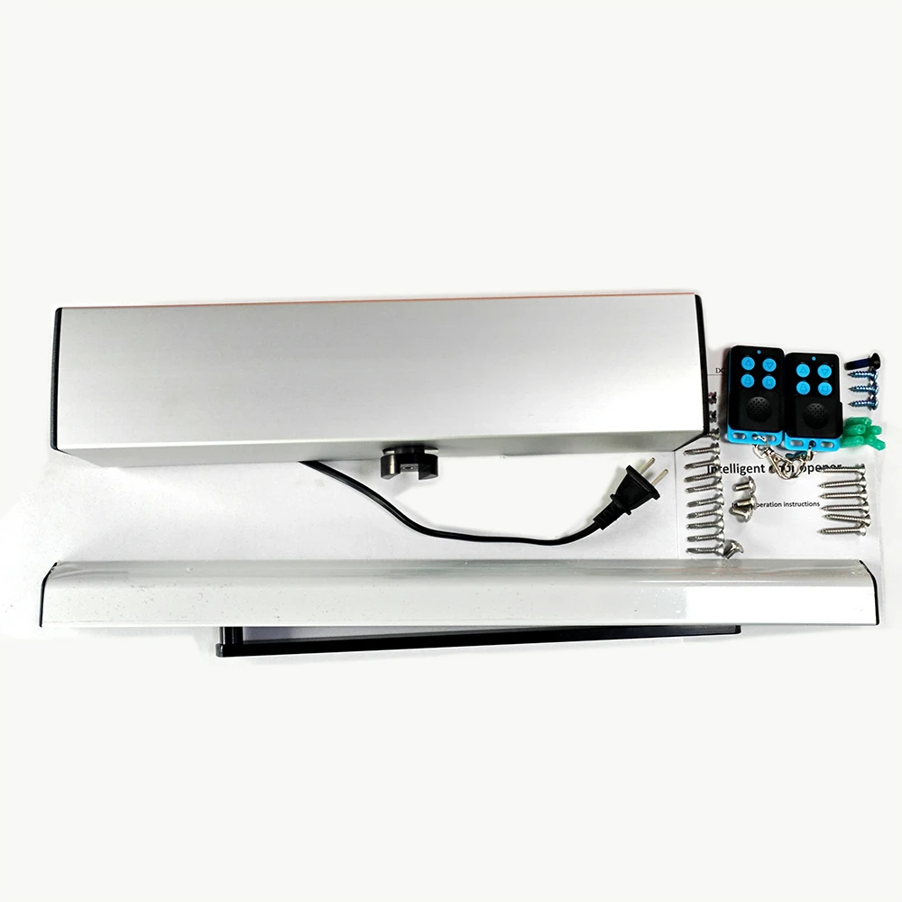 Abridor de porta automático dc24v, puxar ou empurrar portão, fácil de instalar, abridor de porta balanço elétrico, 100kg, operadores de porta automática