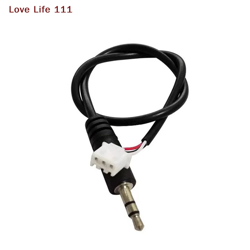 New Jack 3.5mm AUX Audio Cable To XH2.54 3p Terminal Male To Male Female 3 Core Stereo Audio Cable Amplifier Extended Line