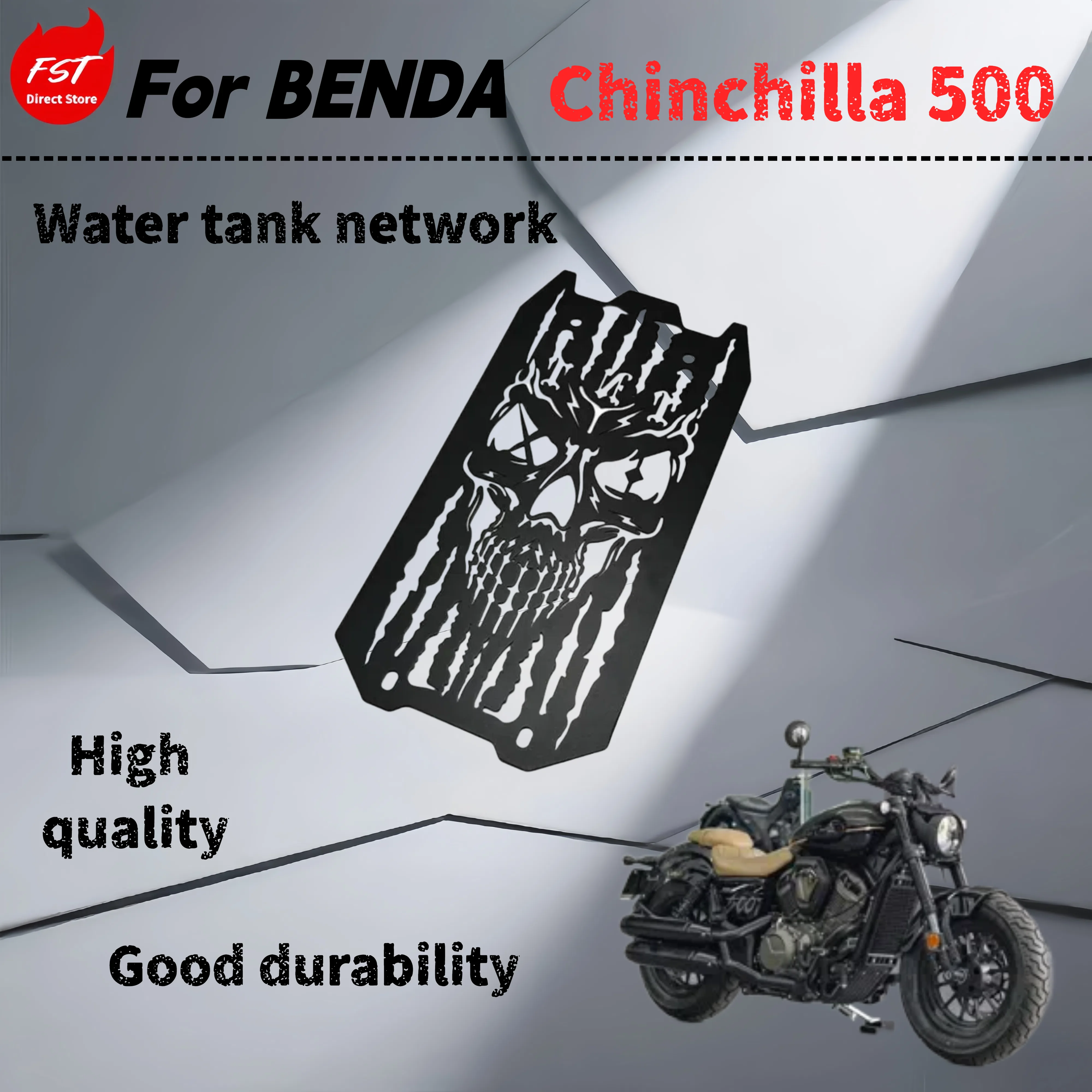 

For Benda Chinchilla 500 retrofit tank mesh protective mesh water tank cover non-destructive installation