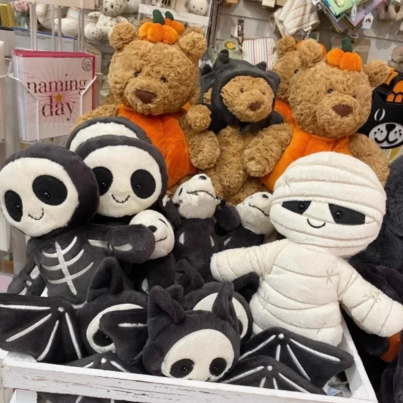 

Желе для дома, Хэллоуина, Сова, Призрак, Мумия, Ворона, Череп, Тыква, Мягкая плюшевая игрушка, украшения для кукольной комнаты, праздничные подарки