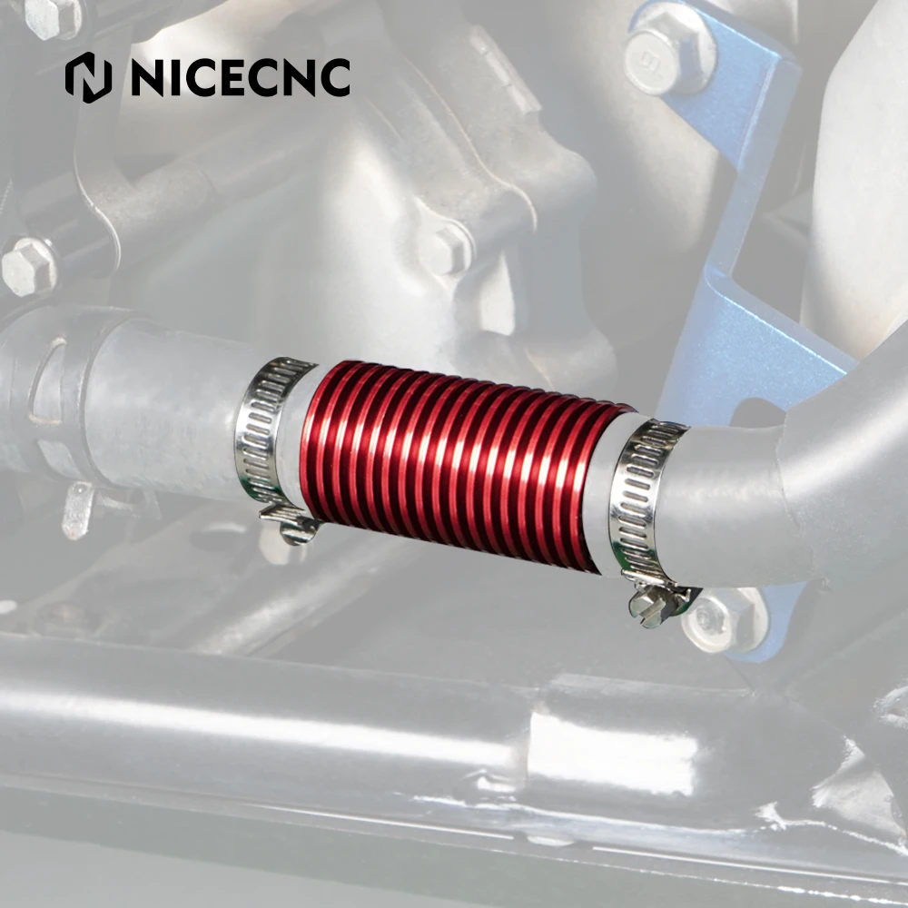 NICECNC ATV In Line Super Water Cooler For Yamaha Raptor 700 Rhino Grizzly 600 700 Banshee 350 YFZ450R Blaster 200 Honda TRX450R