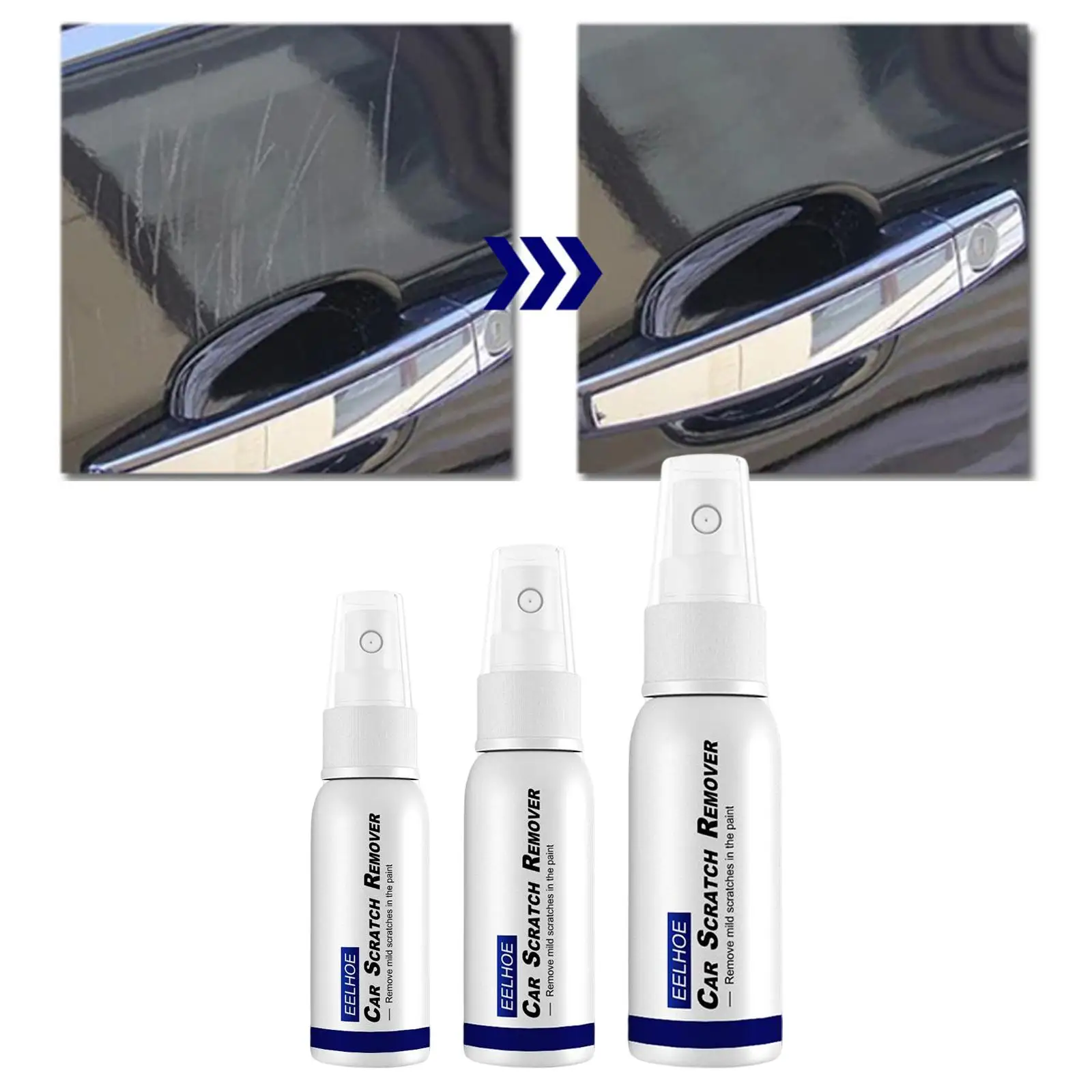 Car Scratch Repair Care ผลิตภัณฑ์แบบพกพา Car Scratch Remover ภาษาโปลิชคําสเปรย์ตัวแทนสี Scratch Repair สเปรย์