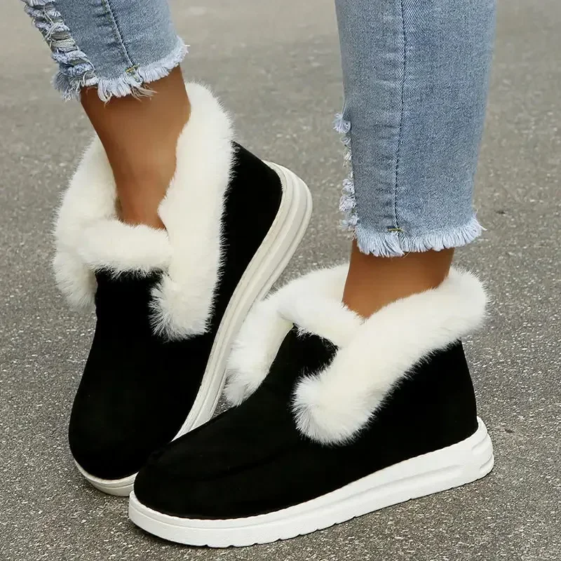 2024 Women Winter Boots Thickening Plush Warm Snow Boots Cotton Shoes for Women Boots Plus Size Winter Shoes Botines Botas Mujer