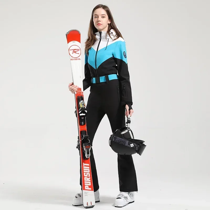 Vêtements de dehors à Capuche Imperméables pour Femme, Ensemble de Ski de Montagne, Coupe-Vent, Nouvelle Collection Hiver