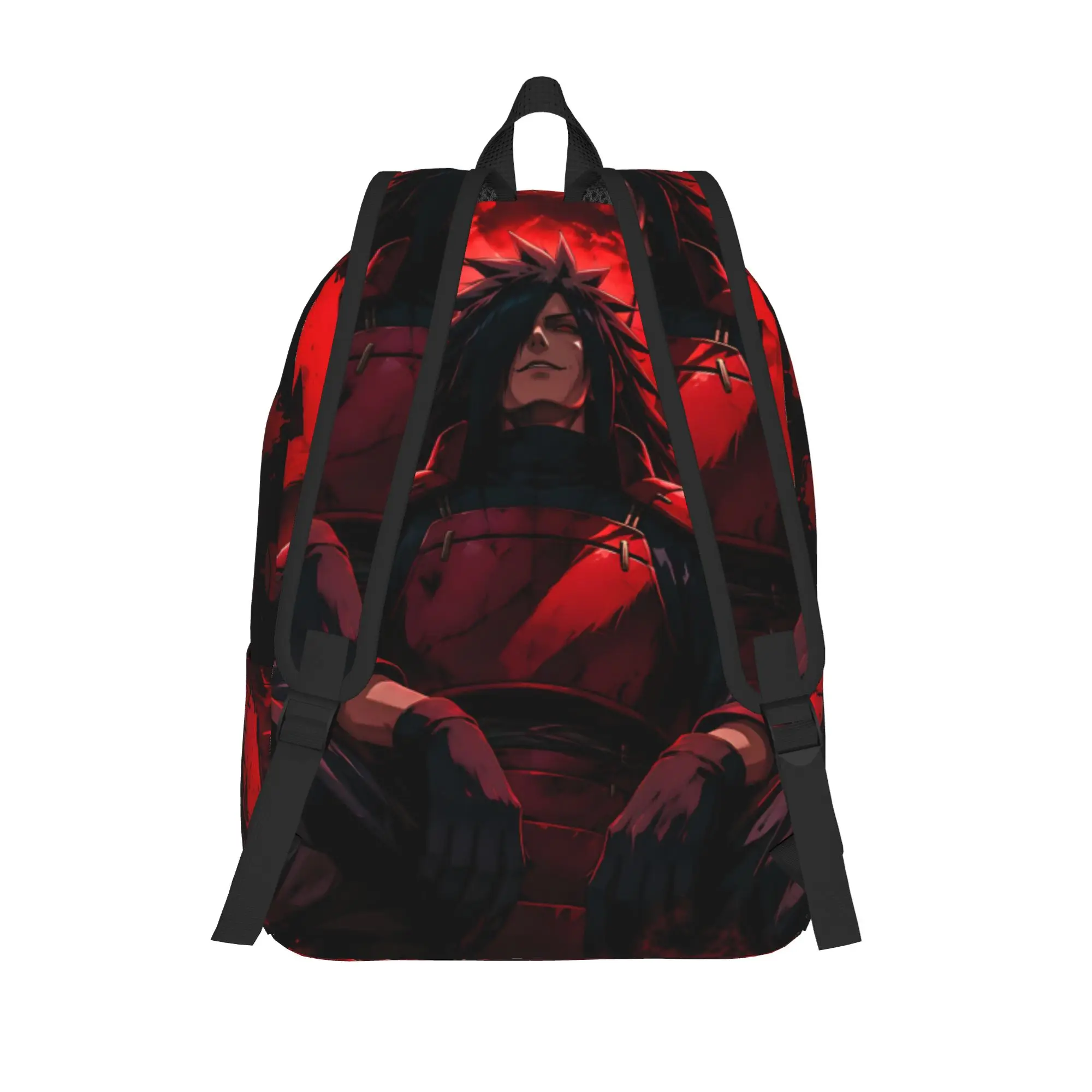 Fashion Naruto Anime Theme Backpack  Mochilas Adjustable Strap Office Work Sturdy Shoulder Rucksack