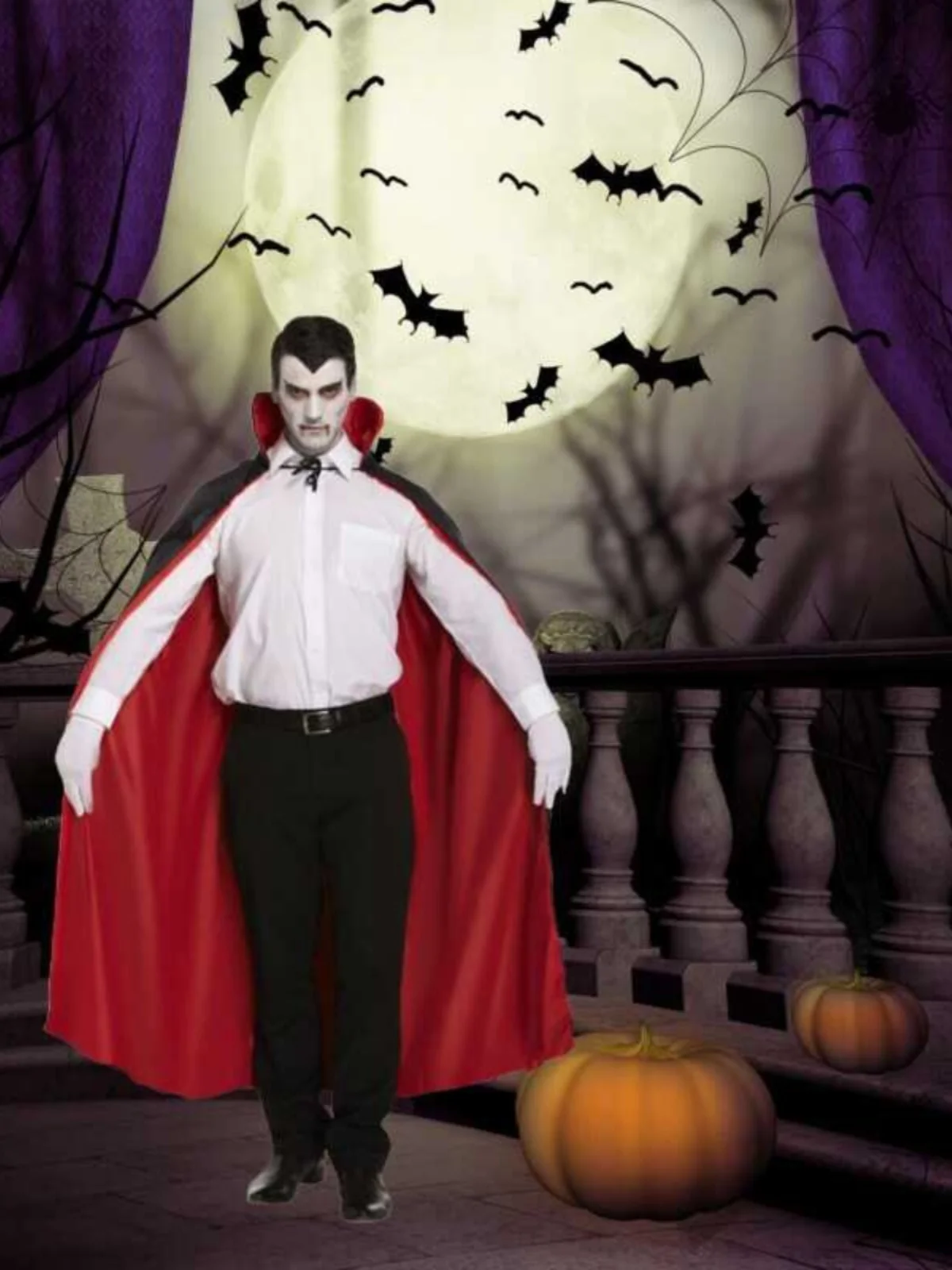 زي أداء مسرحي للهالوين بياقة قائمة وتصميم مزدوج الوجه للرجال والنساء، مصنوع من البوليستر، زي أوبرا صيني تقليدي