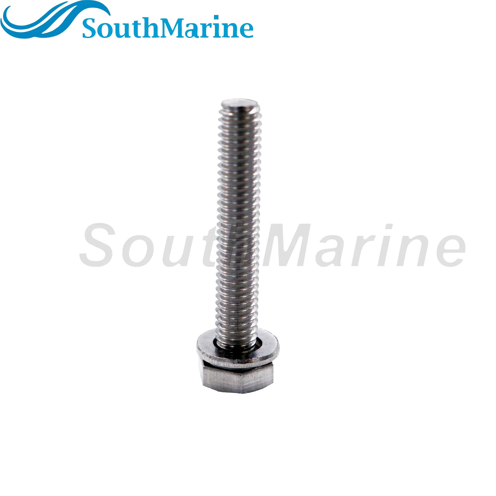 Bootsmotor 95895-06035 95D95-06035 95880-06035 Schraubenbolzen mit Unterlegscheibe für Yamaha 4 PS 5 PS 6 PS 8 PS