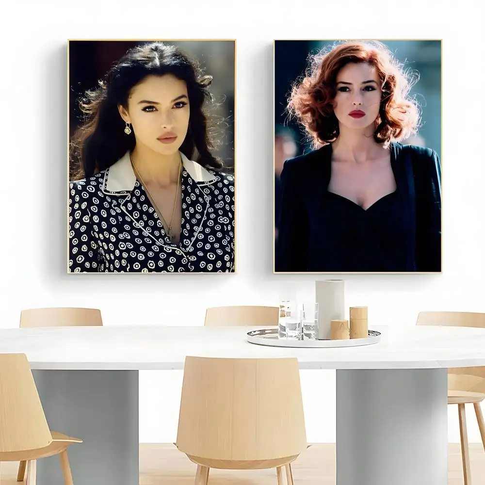 Glamorous Actress Monica Bellucci Poster Wall Art Print Decorative Mural Home Decor Gift Unframed