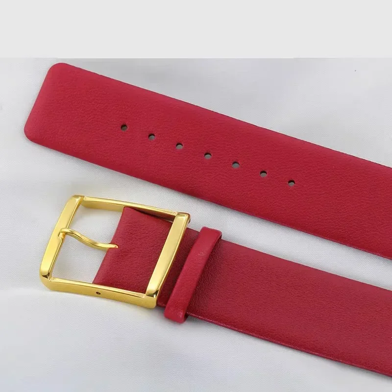 مشاهدة العصابات لCK K94231 K 9423101   جلد طبيعي متين وناعم لساعة كالفن كلاين مقاس 22 ملم للرجال