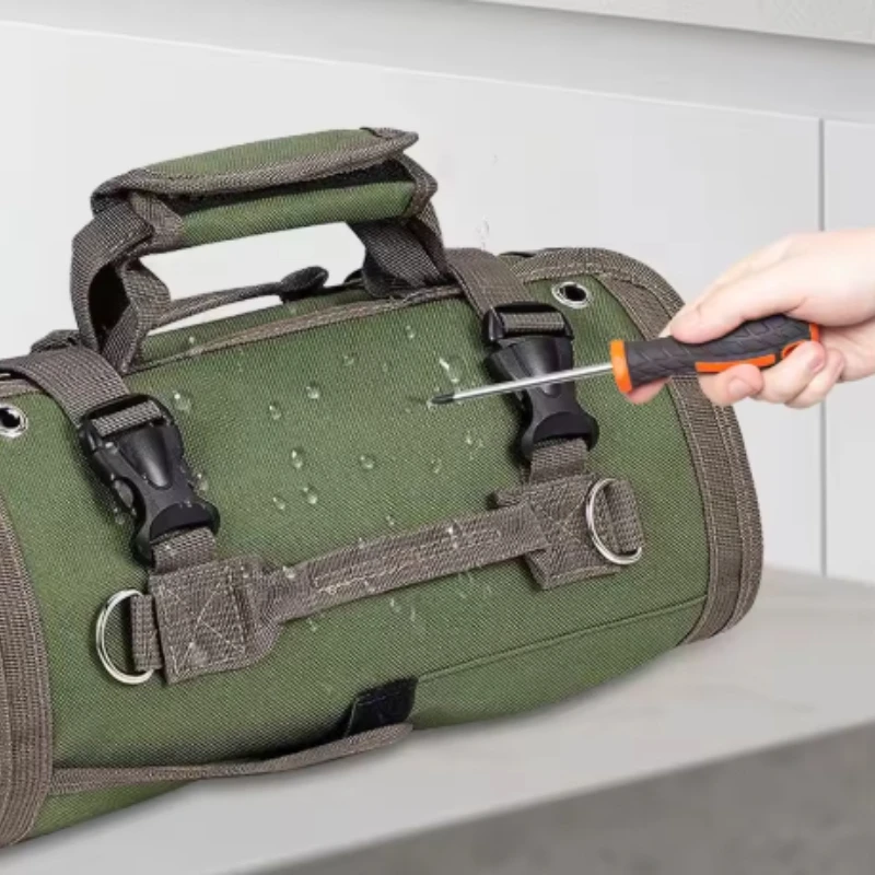 New Tool Bag Scroll Tool Storage Bag Suitable for Workers Engineers Maintenance Tools Camping Detachable Multifunctional Bag