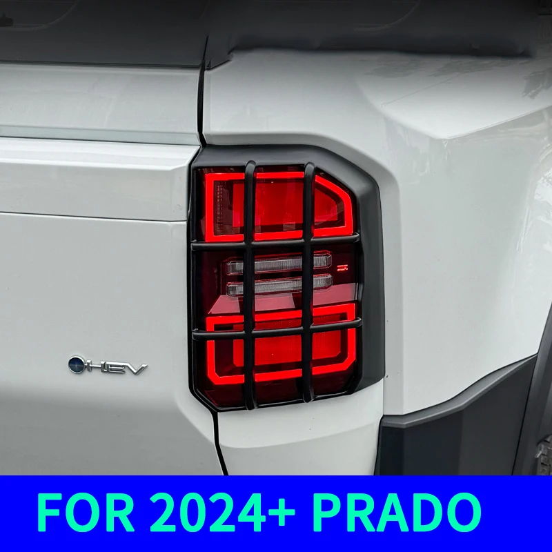 

Для Toyota Land Cruiser LC250 крышка заднего фонаря защитная сетчатая крышка заднего фонаря 24, аксессуары для модификации Prado