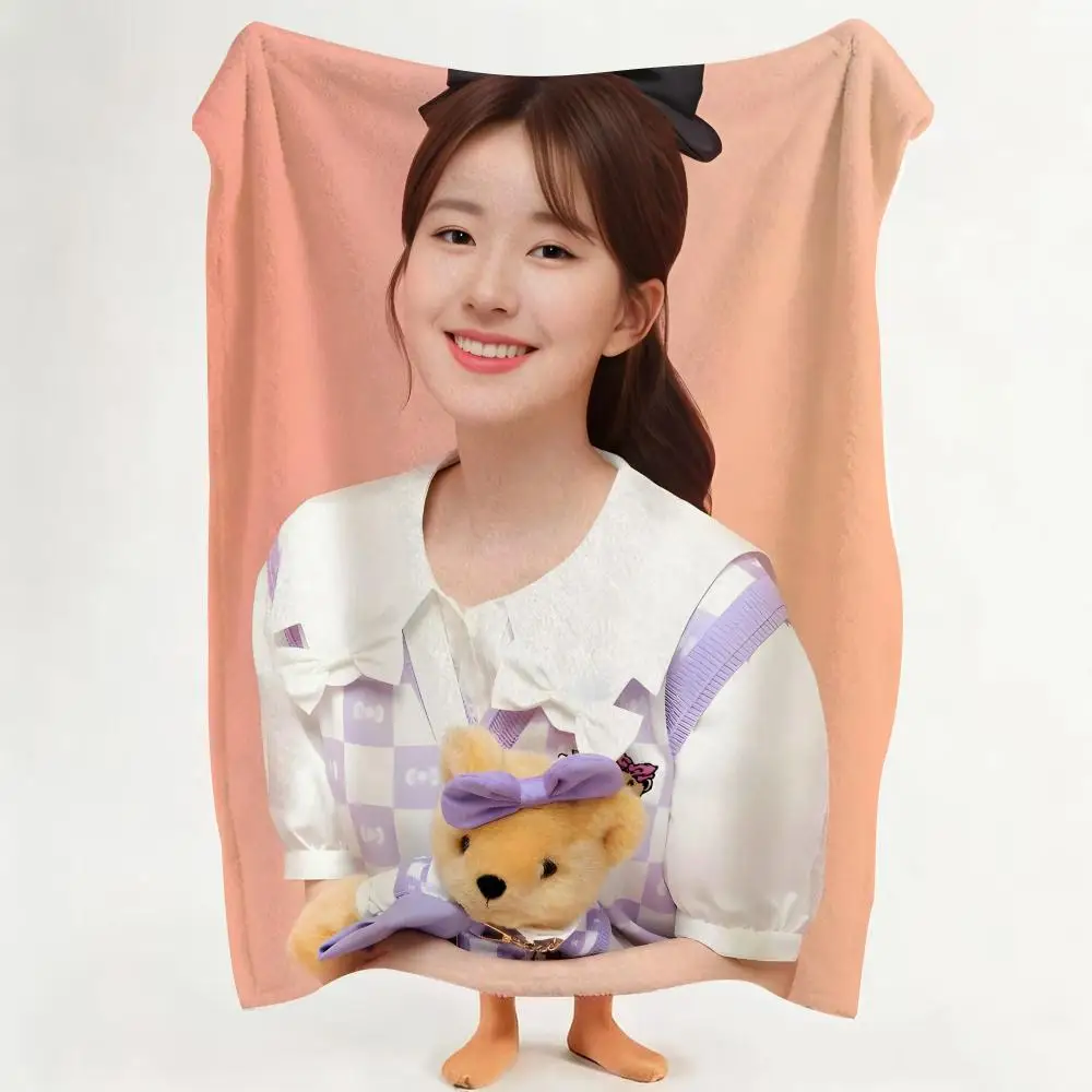Celebrity Z-Zhao L-Lusi Throw Flannel Throw Blanket Suitable for Sofa、Living Room、Bedroom