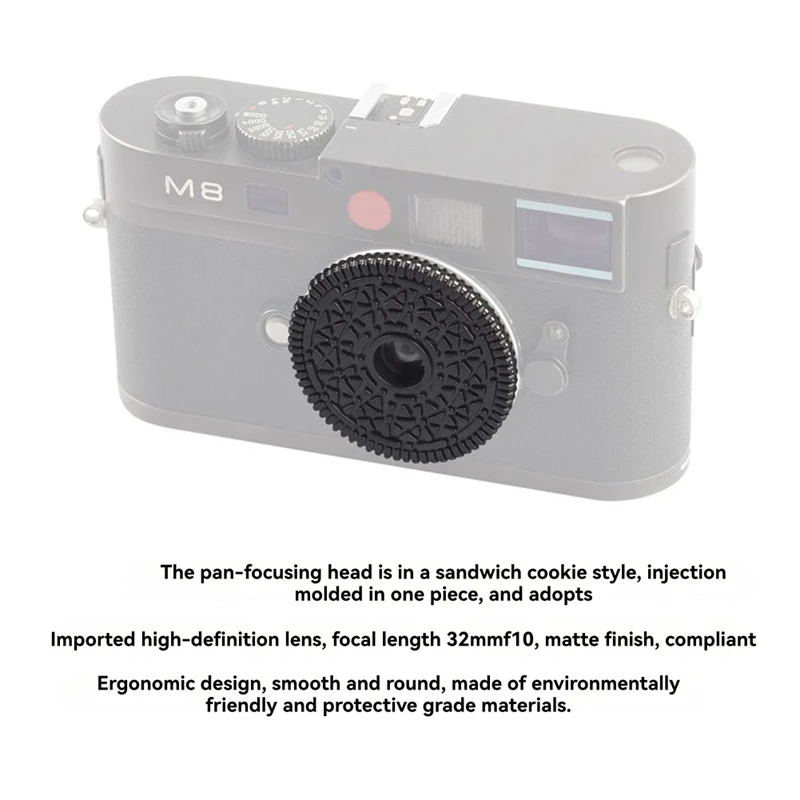 

For M Mount 32mm/F10 Pancake Lens for M3 M6 M10P M11 Series CCD Cameras-ABLA