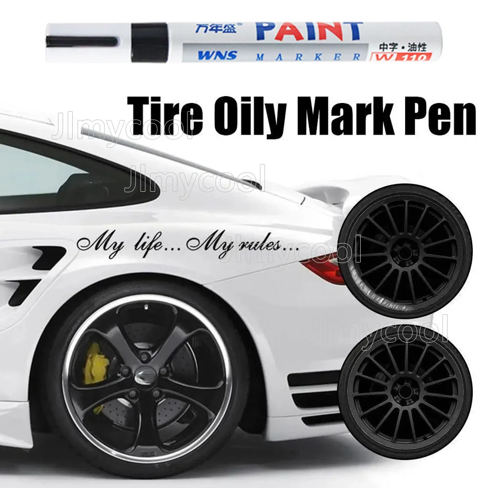 Car Scratch Repair Paint Pen Quick-Drying Waterproof Metal Touch-Up Pens, Oil-Based Marker Pens for Auto Scratch Remover - view 2