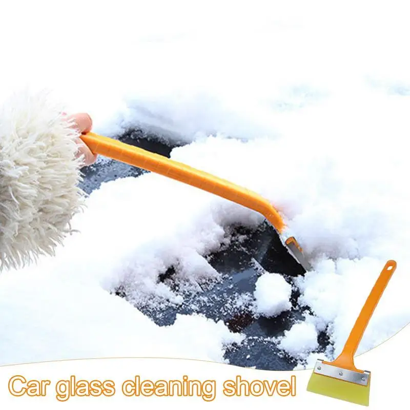 Ice Scraper For Car  Baseus Ice Scraper Snow Removal Car Windshield Window Snow Cleaning Scraping Tool TPU Auto Ice Breaker