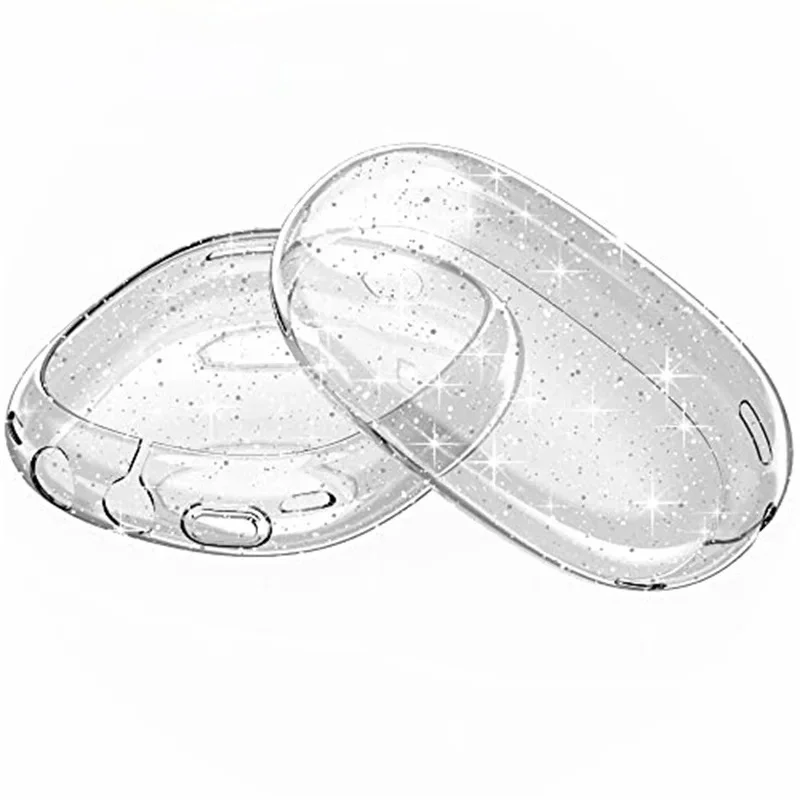 Wysokiej jakości super etui ochronne do słuchawek Apple Airpods Max Glitter Sparkle Clear TPU Etui ochronne na słuchawki — zdjęcie produktu 6