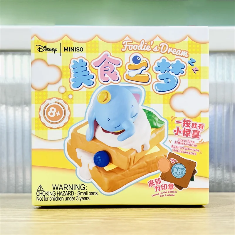 

Disney Foodie's Dream Series слепая коробка Мари Чип Дамбо милый забавный штамп украшение модная мягкая фигурка Коллекционная коробка-сюрприз