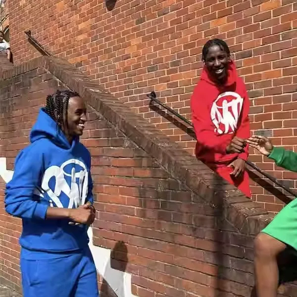 

Толстовка с капюшоном Synaworld, комплект Thin Fce, хип-хоп, уличный рэп, повседневные хлопковые длинные брюки для знаменитостей, осень