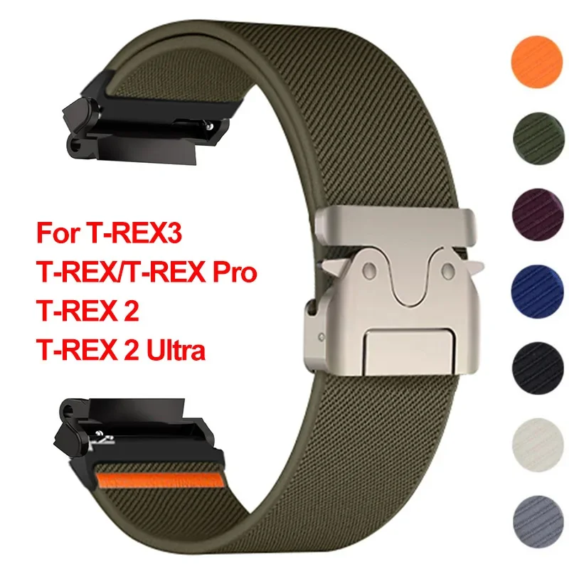 Correa de nailon para reloj inteligente Huami Amazfit T-REX 3, repuesto deportivo para Amazfit t-rex/t-rex Ultra, accesorios de pulsera