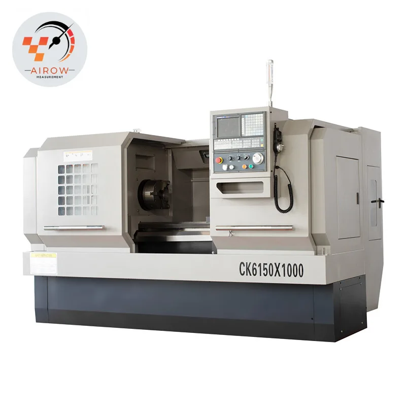 Torno Metálico Horizontal Ariow CK6150x1000, Torno CNC Manual, Mini Torno para Metal, Máquina Herramienta