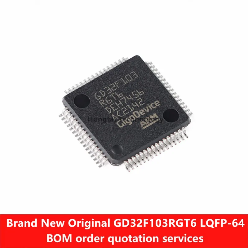 New Original GD32F103RGT6 LQFP-64 ARM Cortex-M3 32-bit Microcontroller-MCU Chip