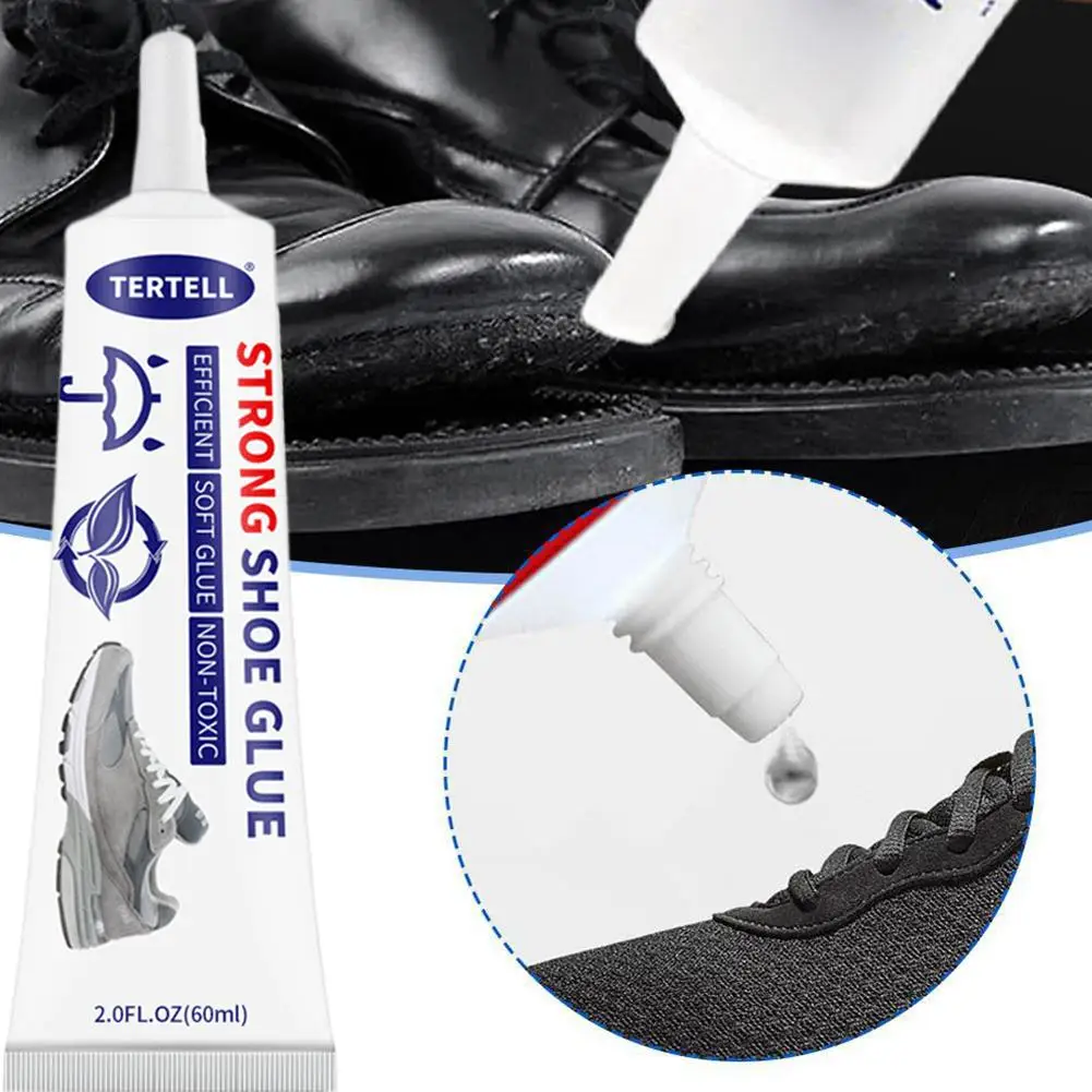 Waterproof Shoes Glue Super Strong Adhesive Clear Repair Sole for Sneakers Transparent Sealant Home Shoe-Repairing Adhesive