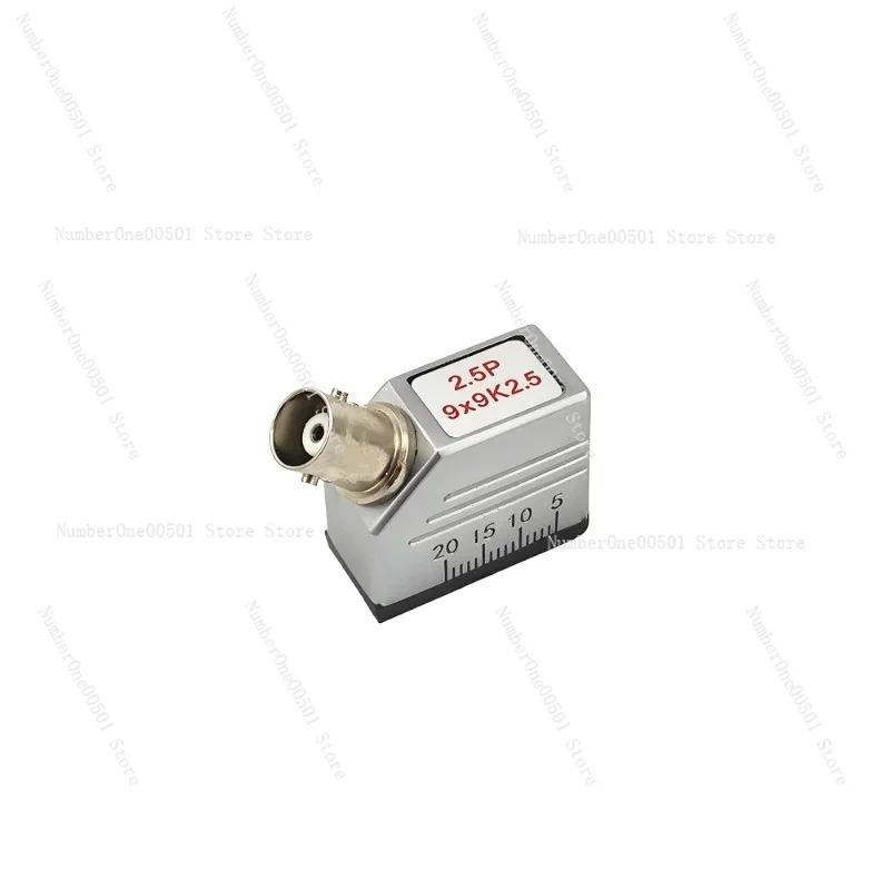 2.5P9 × 9K2.5 Ultrasonic Oblique Probe Universal Flaw Detector Probe UT Metal Flaw Detection Transducer