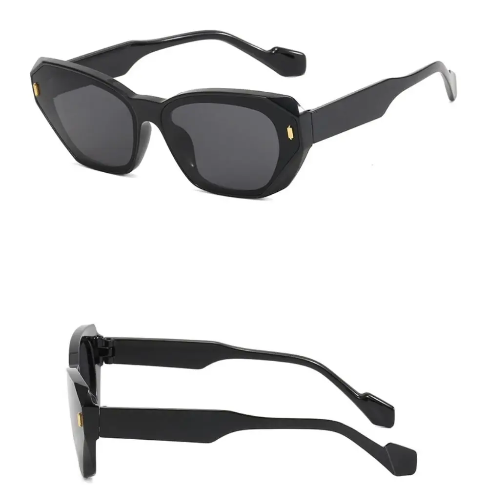 New Fashion Cat Eye Sunglasses Vintage Outdoor Irregular Gradient Eyewear Uv400 Shades Men Women Small Frame Sun Glasses