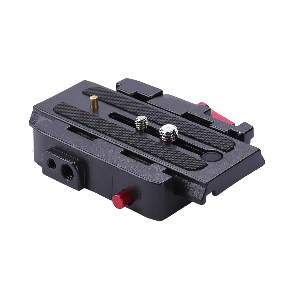 P200 Quick Release Plate for Manftu 577 501 500AH 701HDV Tripod Mounting Plate Aluminium Alloy Camera Tripod Kit